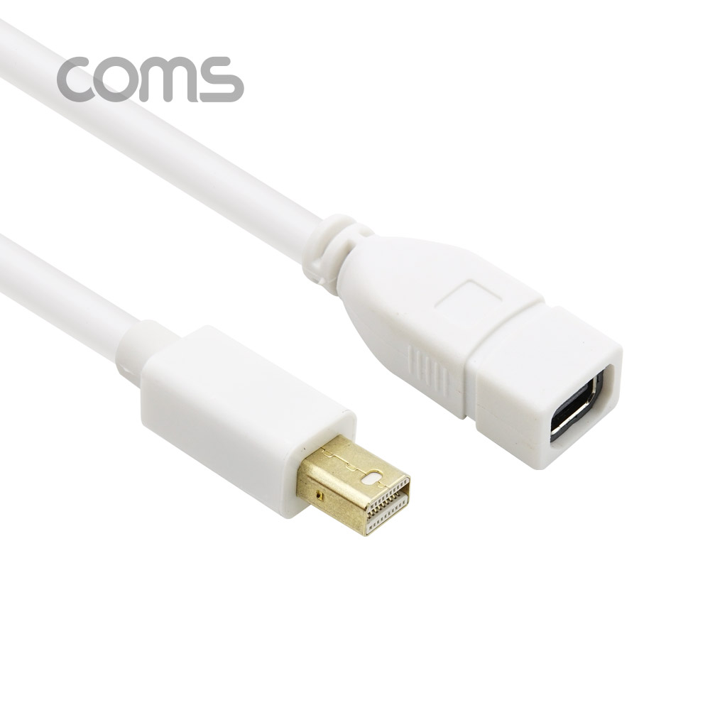Coms 디스플레이 포트(Mini) 케이블 연장(M/F) / 1.5M / DisplayPort