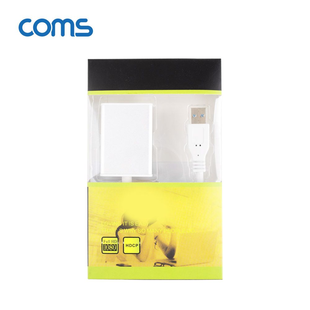 Coms USB 2.0 to HDMI 컨버터
