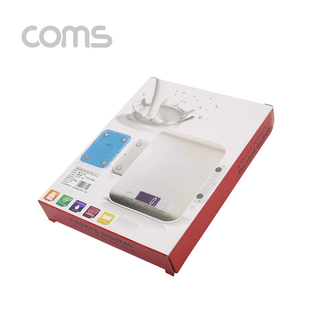 Coms 주방용 저울 / 디지털 / 전자 저울 / 1g ~ 1000g(1kg)