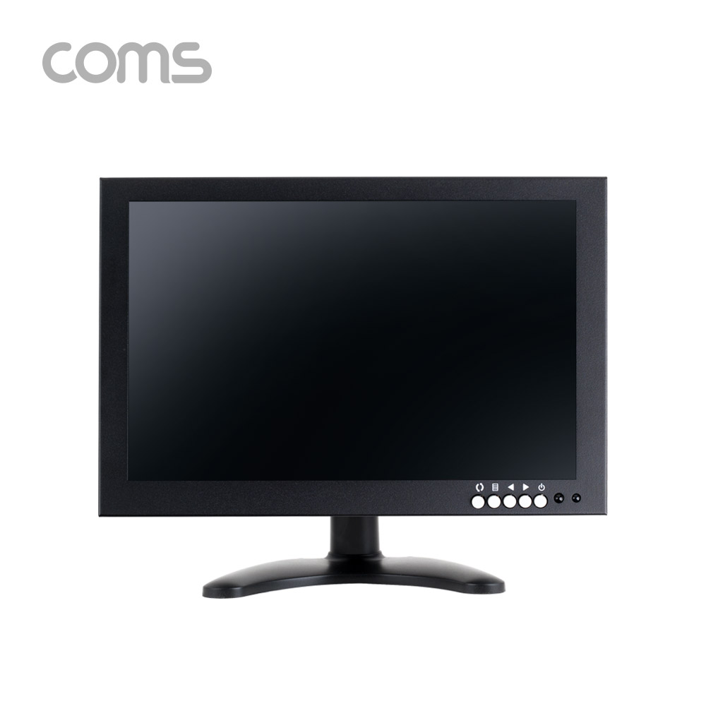 Coms 10형 LCD 모니터 / 전자액자 / 디지털 액자 / HDMI/VGA/AV/USB/BNC 입력지원
