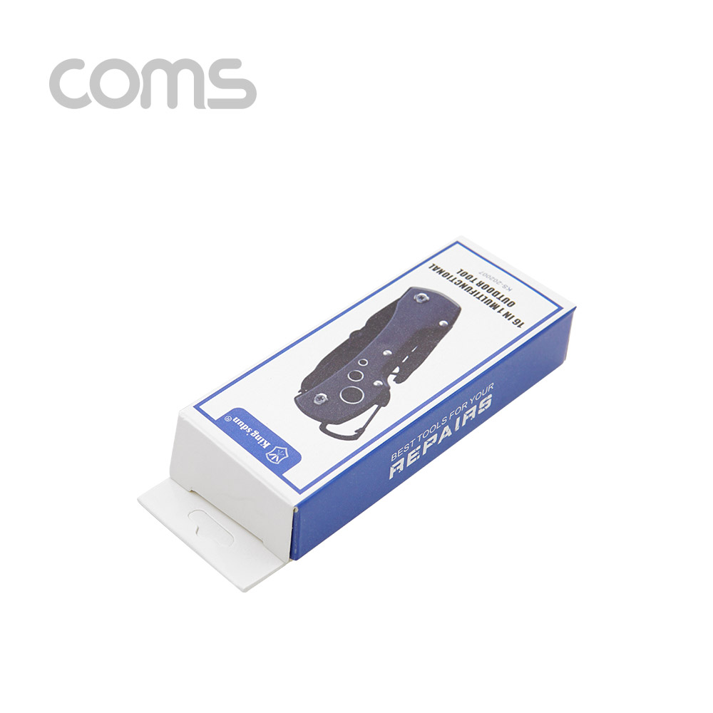 Coms 다용도 공구/ 맥가이버칼 -가위, 드라이버, 톱, 나이프, 와인오프너, 드라이버 등