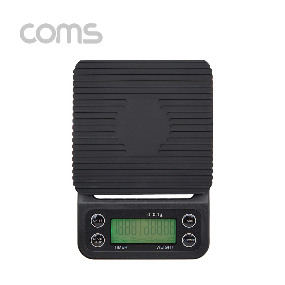 Coms 전자 저울 (커피 중량) / 드립 커피 / 디지털