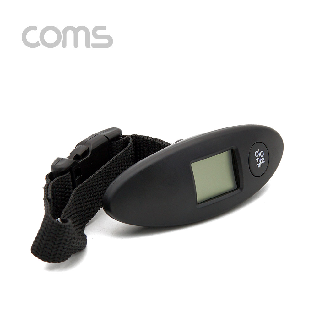 Coms 저울 (가방 무게 측정) Black