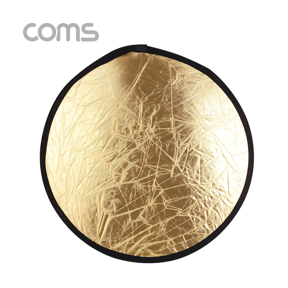 Coms 휴대용 반사판 (야외촬영) 2color (Silver/Gold) / 원형 / 80x80