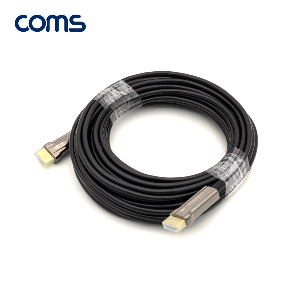 Coms HDMI 2.1 리피터 광케이블 10M / 8K@60Hz, 최대 4K@120Hz / ARC 기능 지원