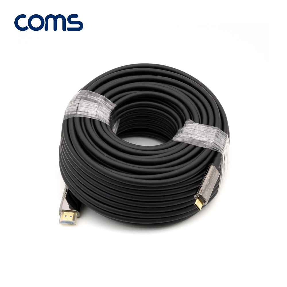 Coms USB 3.1 Type C to HDMI 2.0 AOC 리피터 케이블 30M / 4K@60Hz