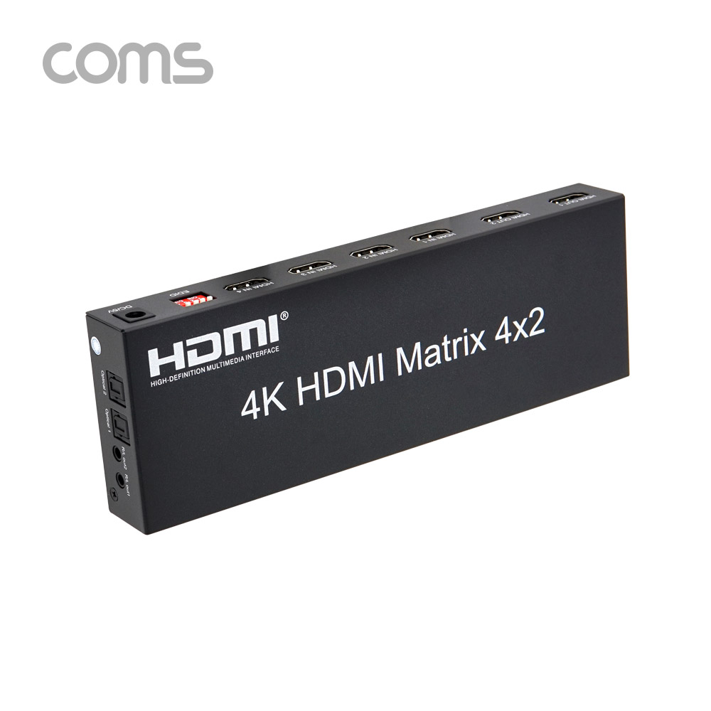 Coms HDMI 선택기(4:2) 4K / HDMI 1.4 / HDCP 2.2 / EDID