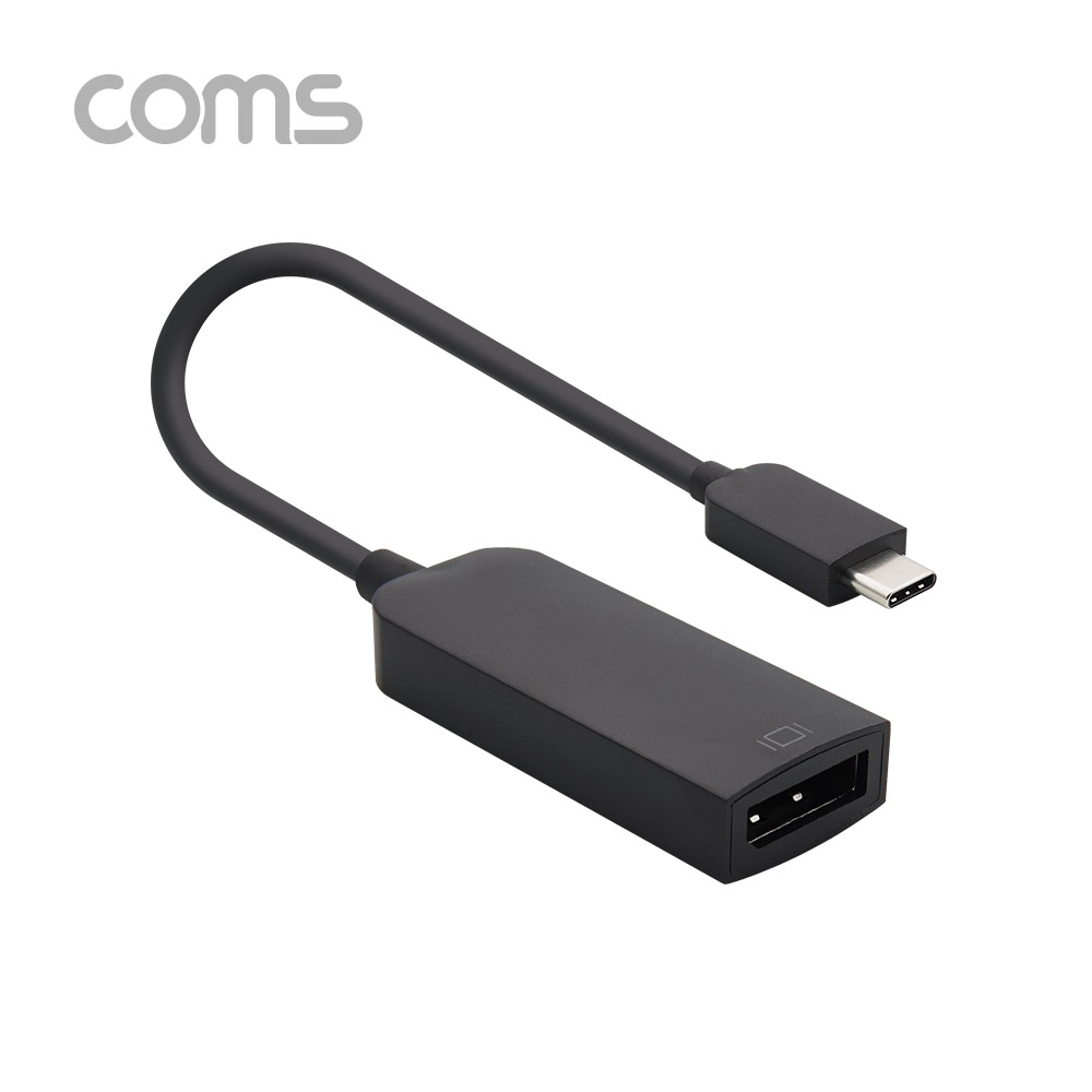 Coms USB 3.1 TypeC to 디스플레이포트 변환 컨버터 / Type C(M) to DP(F) / 4K2K@60Hz