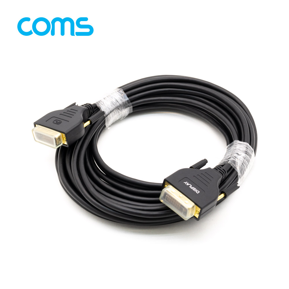 Coms DVI-D 리피터 광 케이블 10M / 1080P@60Hz