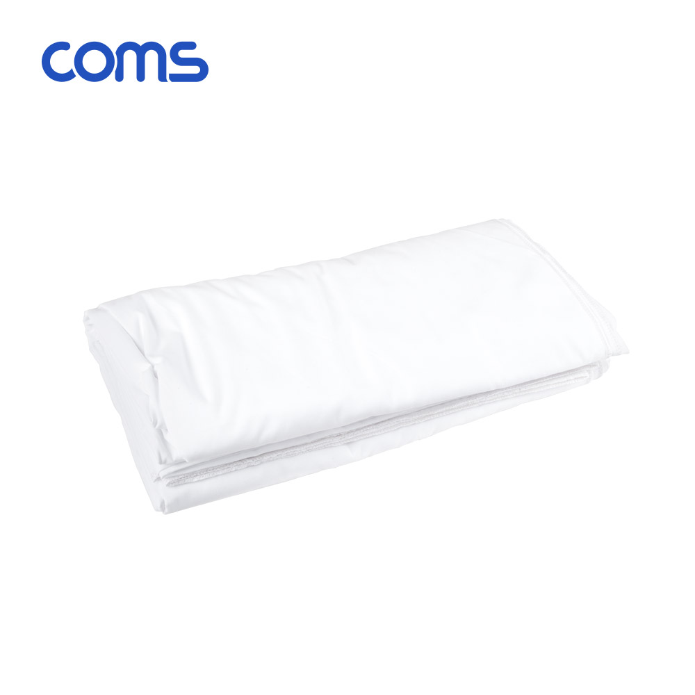 Coms 스튜디오 촬영 배경천 / 3m x 3m / 화이트