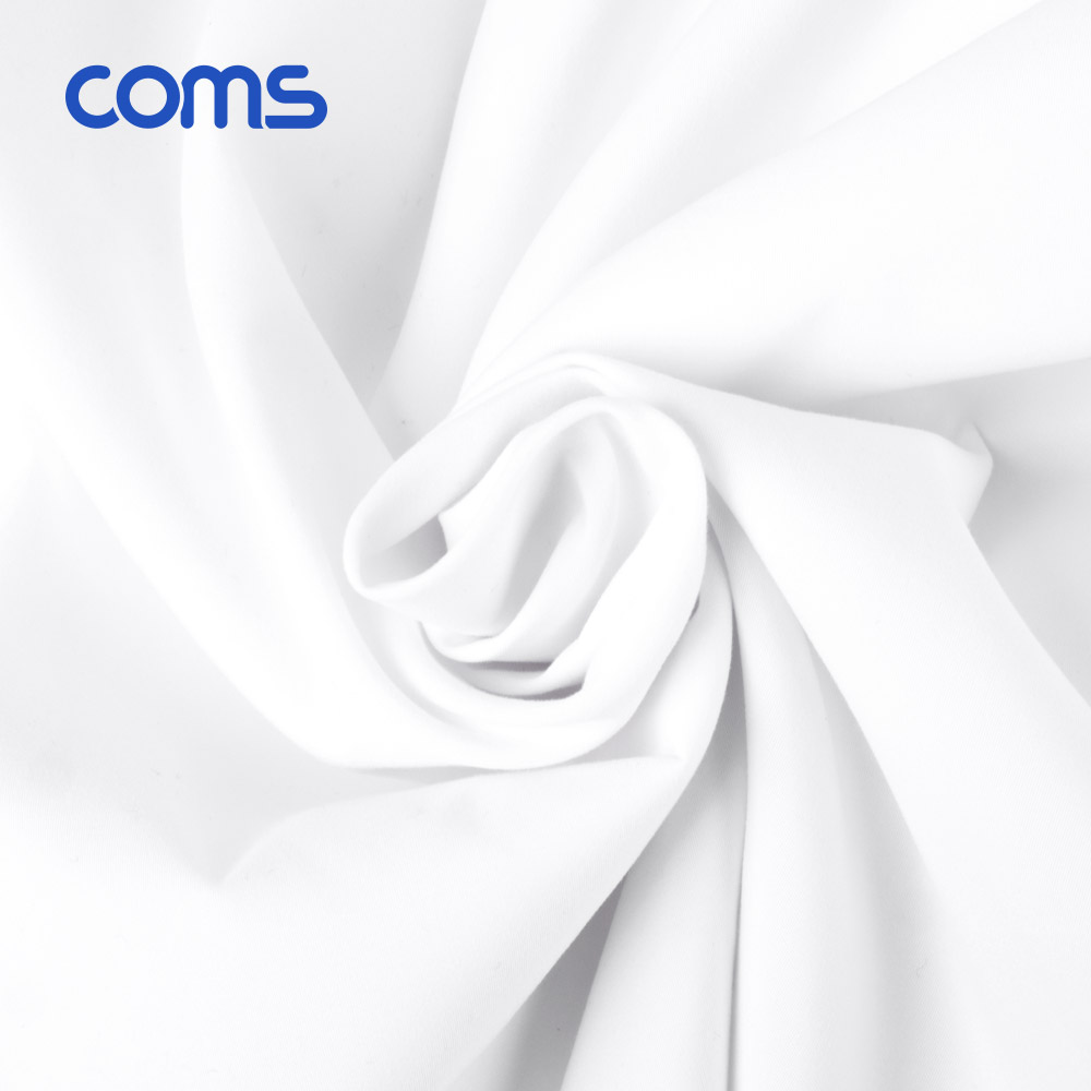 Coms 스튜디오 촬영 거치대 + 배경천 세트 / 3m x 3m / 화이트