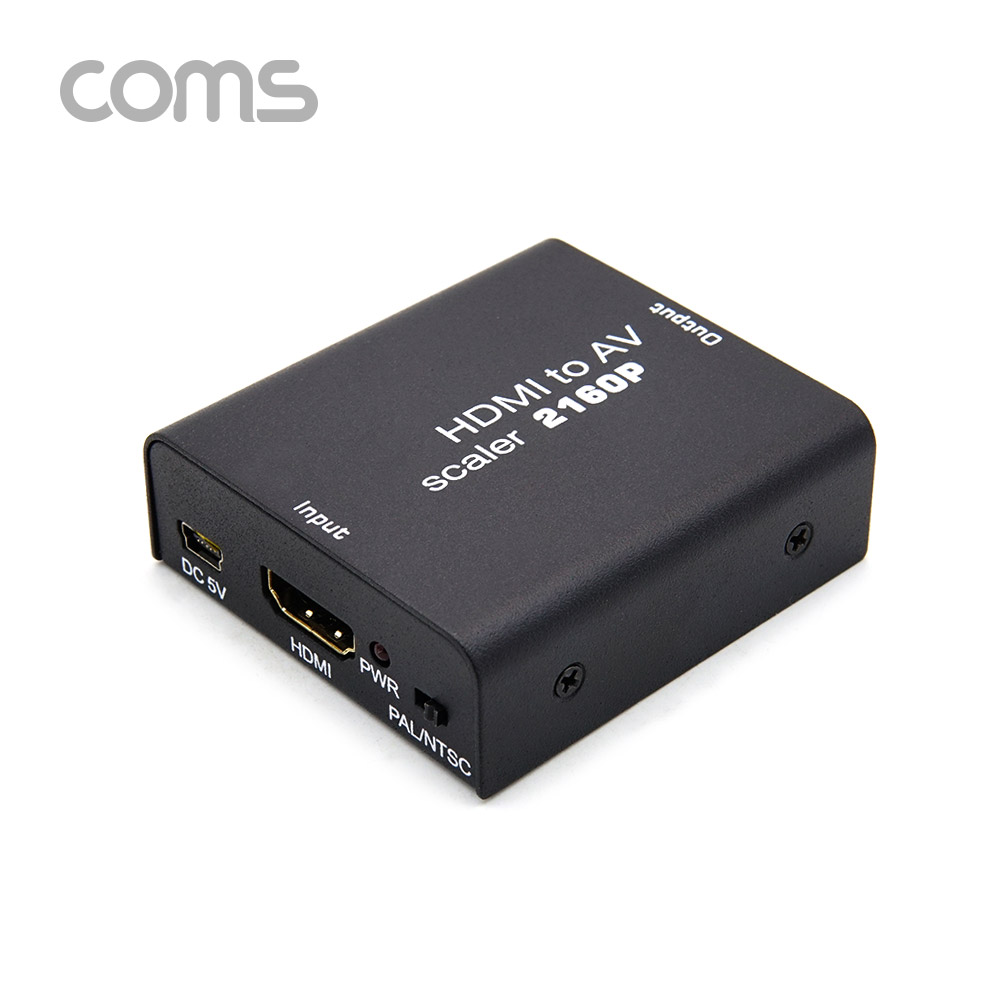 Coms HDMI 컨버터 / HDMI to CVBS(디지털 ->아날로그) / 4K2K 입력 지원