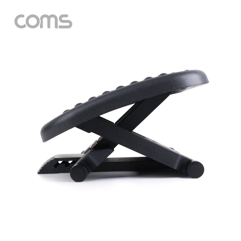 Coms 발 받침대 / FOOT REST / 사무실용 / 3단 높이조절 / 지압 가능 / 자율각도조절
