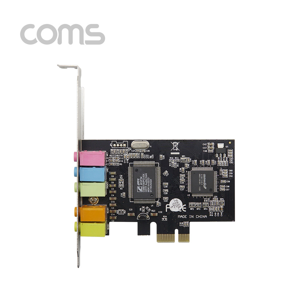 Coms PCIE 사운드 카드 5.1CH 스테레오 - Cmedia CMI8738 칩셋