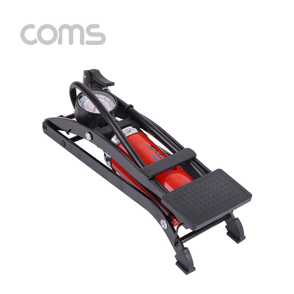 Coms 스마토 발 펌프(SM-FP1) 외발 / 튜브, 타이어 등 공기주입