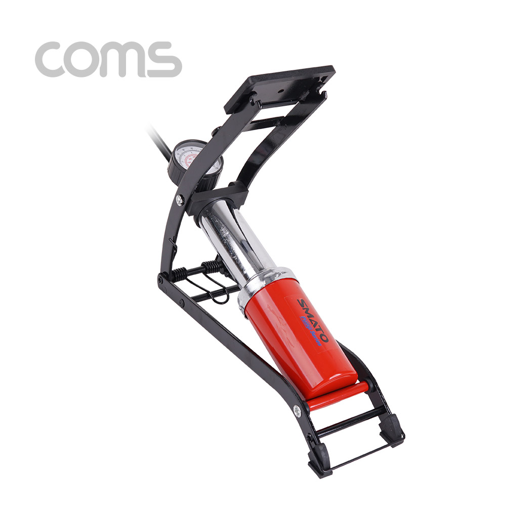 Coms 스마토 발 펌프(SM-FP1) 외발 / 튜브, 타이어 등 공기주입