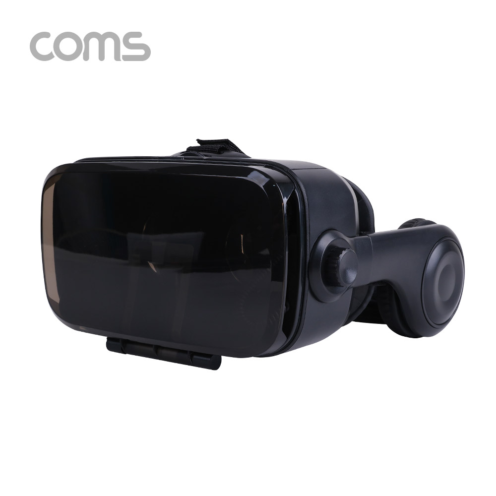Coms 스마트폰 VR기기, 헤드기어 / VR BOX / 헤드폰 일체형