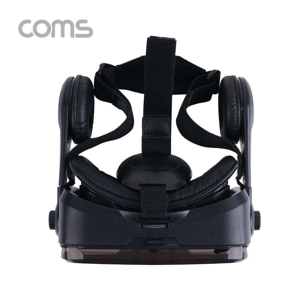 Coms 스마트폰 VR기기, 헤드기어 / VR BOX / 헤드폰 일체형