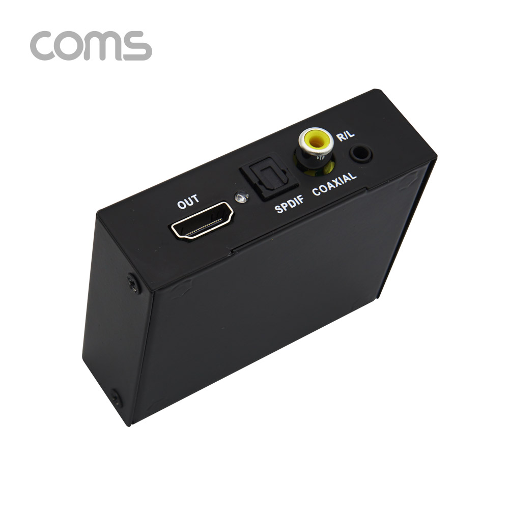 Coms HDMI 컨버터 (HDMI to HDMI/Coaxial/SPDIF/Audio)