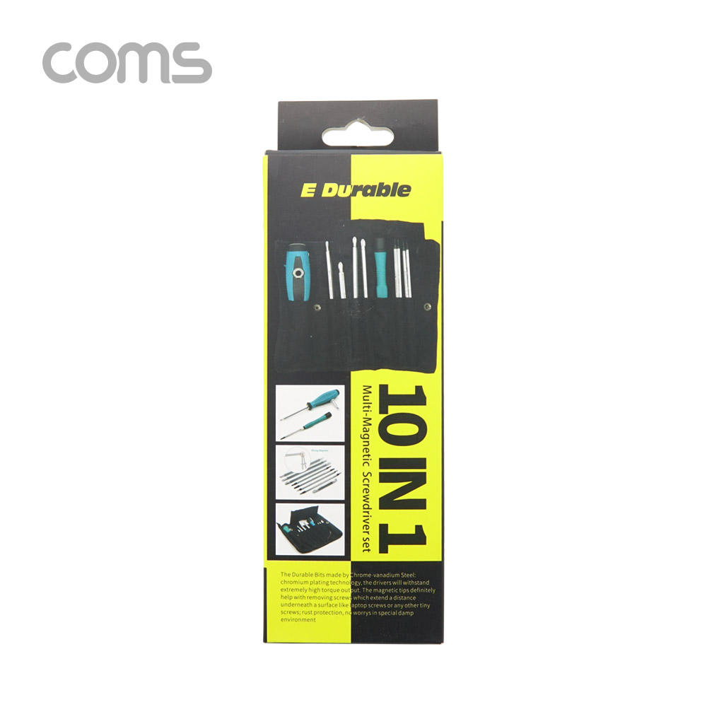 Coms 공구-드라이버 세트 10 in 1 / 휴대용