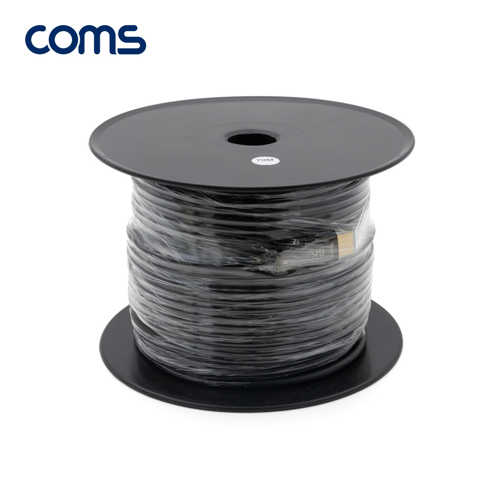 Coms HDMI 2.1 AOC 리피터 광케이블 70M / 8K@60Hz, 최대4K@120Hz