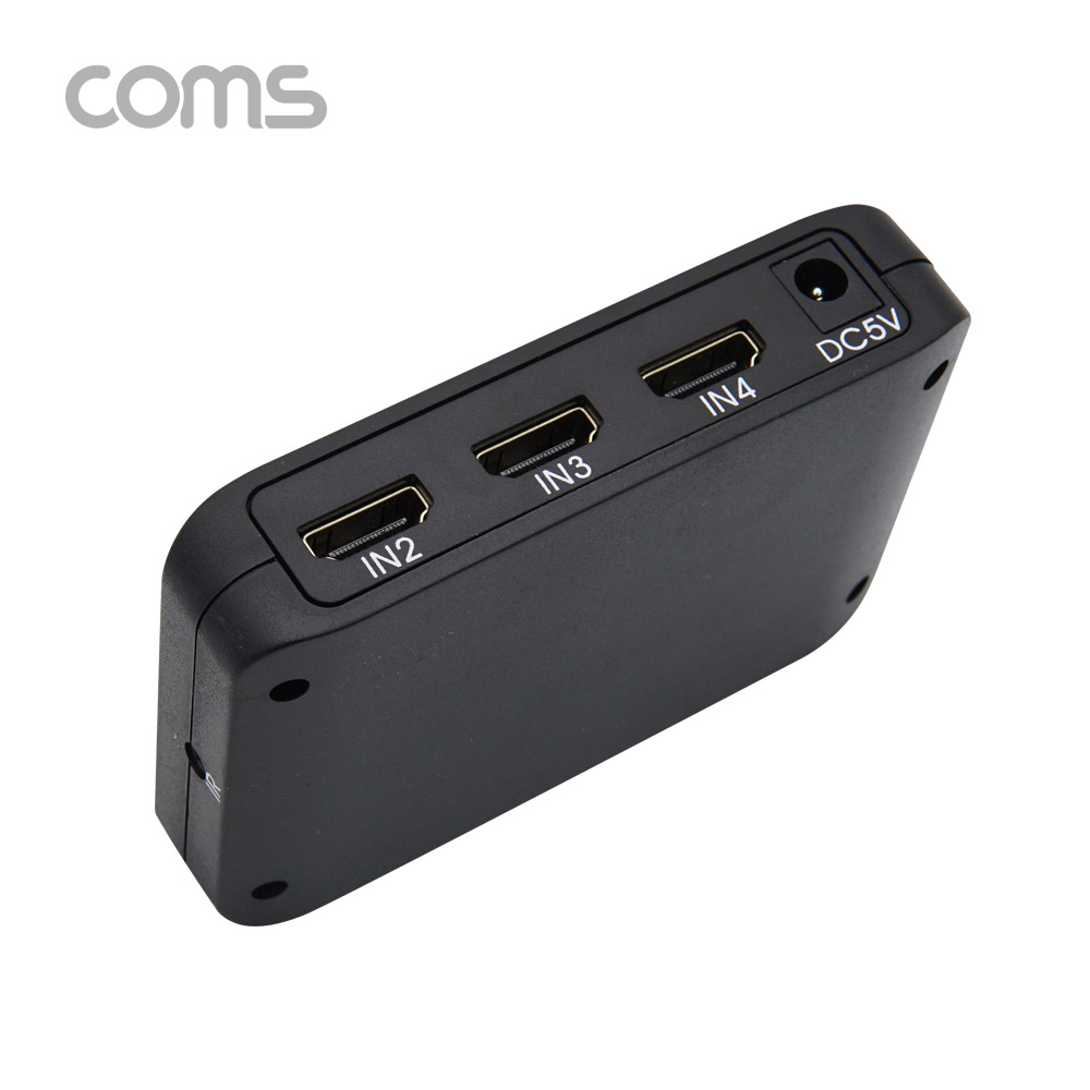 Coms HDMI 선택기(5:1) 4K / HDMI 2.0 / 리모콘