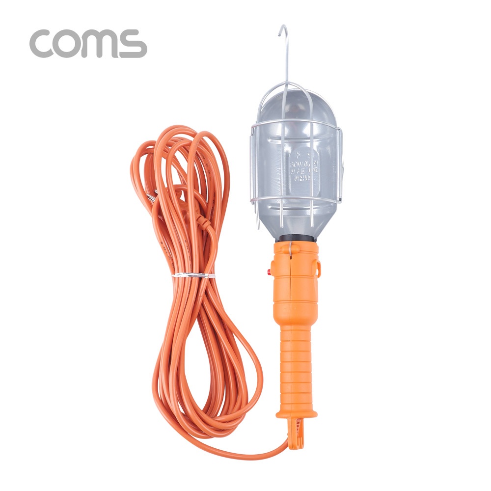 Coms 작업등 / 철망 작업등 / 걸이형 / 300/500V / 6.5m