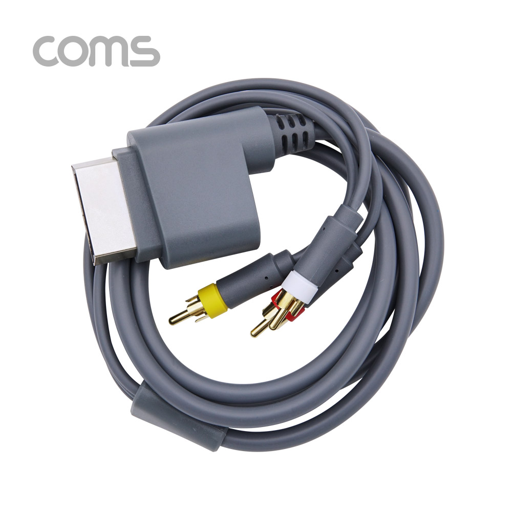 Coms 게임기 AV 케이블 / XBox360용 / 1.8M / XBox to 3RCA