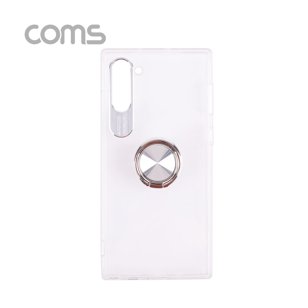 Coms 스마트폰 케이스 ( 투명 / 핑거링 ) / 갤노트10