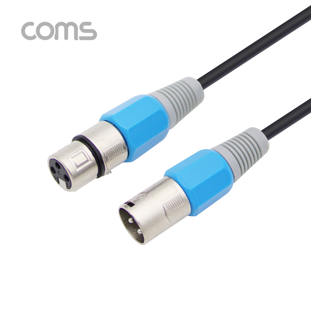Coms 캐논 케이블 연장 / 20M / XLR(3P Mic)M/F