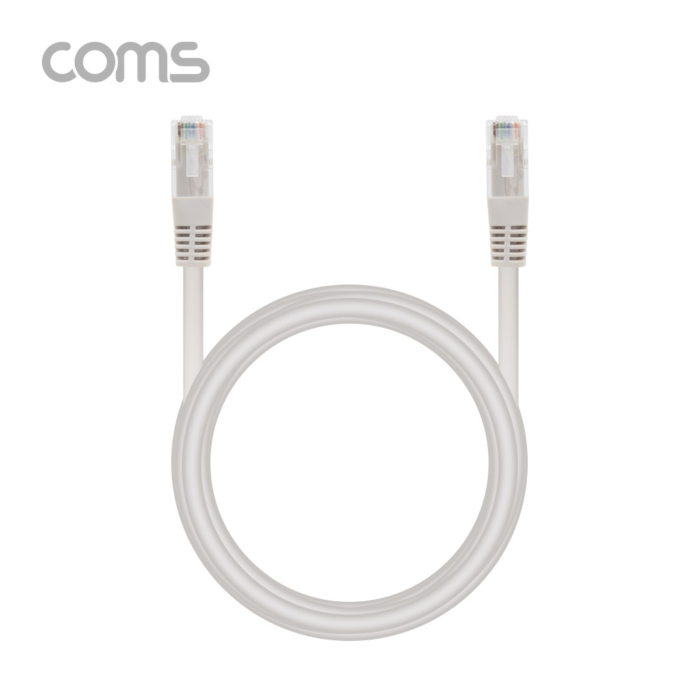 Coms 랜케이블(Direct/Cat 6) / 회색 / 1000Mbps LC / 고급포장 / 2M