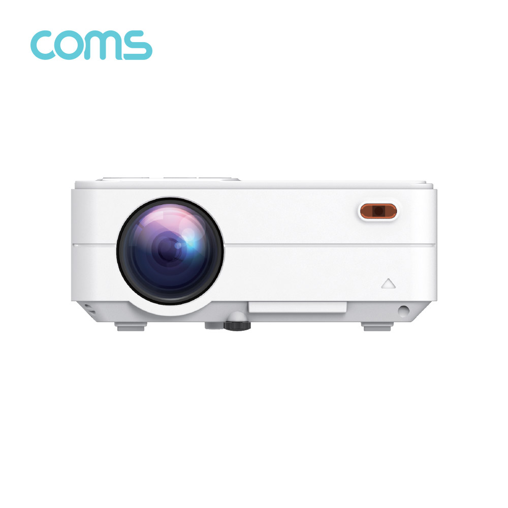 Coms LED 빔프로젝터 800x480 / 1500Lumens / HDMI, VGA, USB, AV(in), 오디오(out)