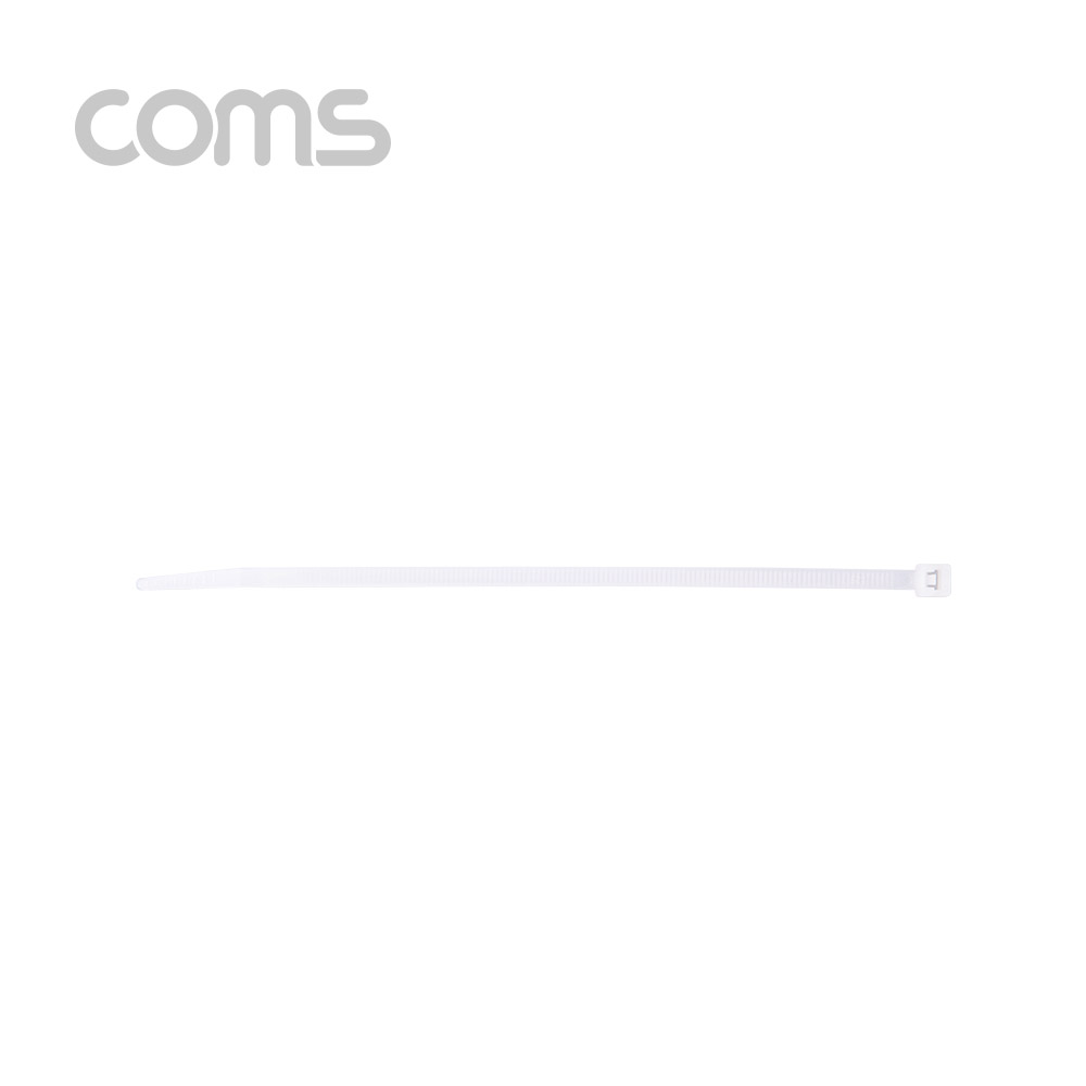 Coms 케이블 타이(1봉)중 흰색 - 동아 140*3.6mm, 1000PCS