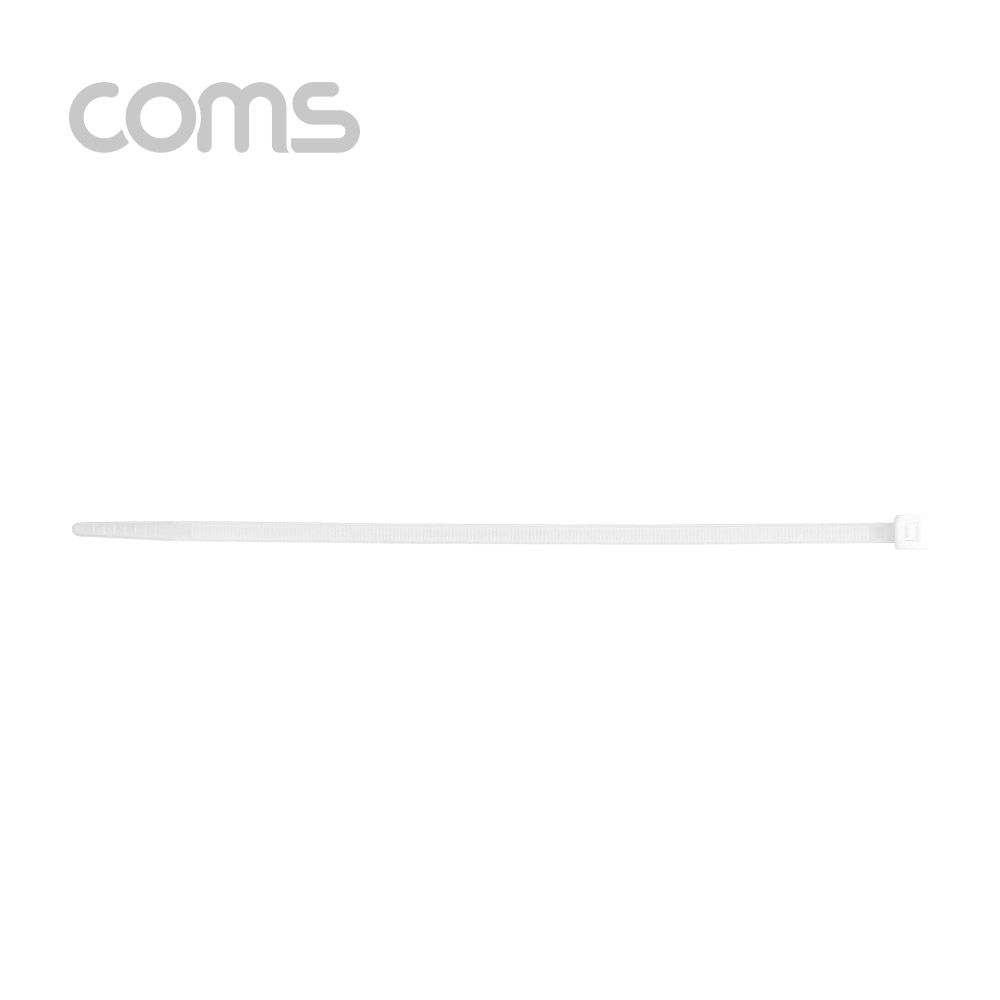 Coms 케이블 타이(1봉)대 흰색 - 동아 200*4.8mm, 1000PCS