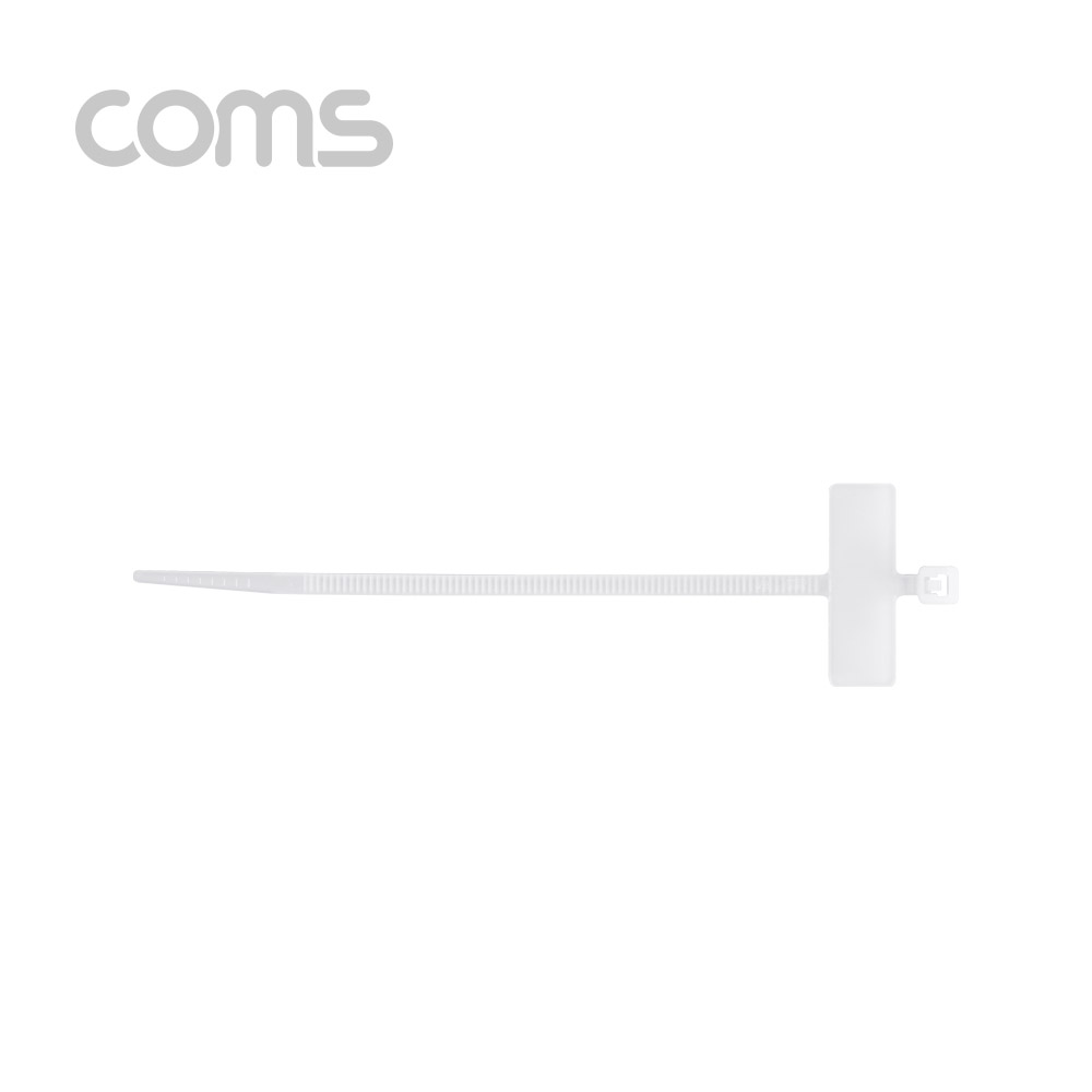 Coms 케이블 타이(1봉)마크타이 소 - 동아 100mm, 1000PCS