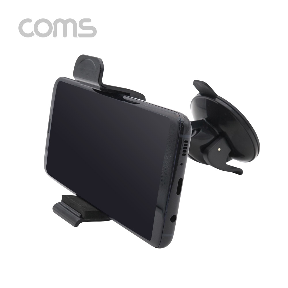 Coms 차량용 스마트폰 거치대 / 유리 흡착식