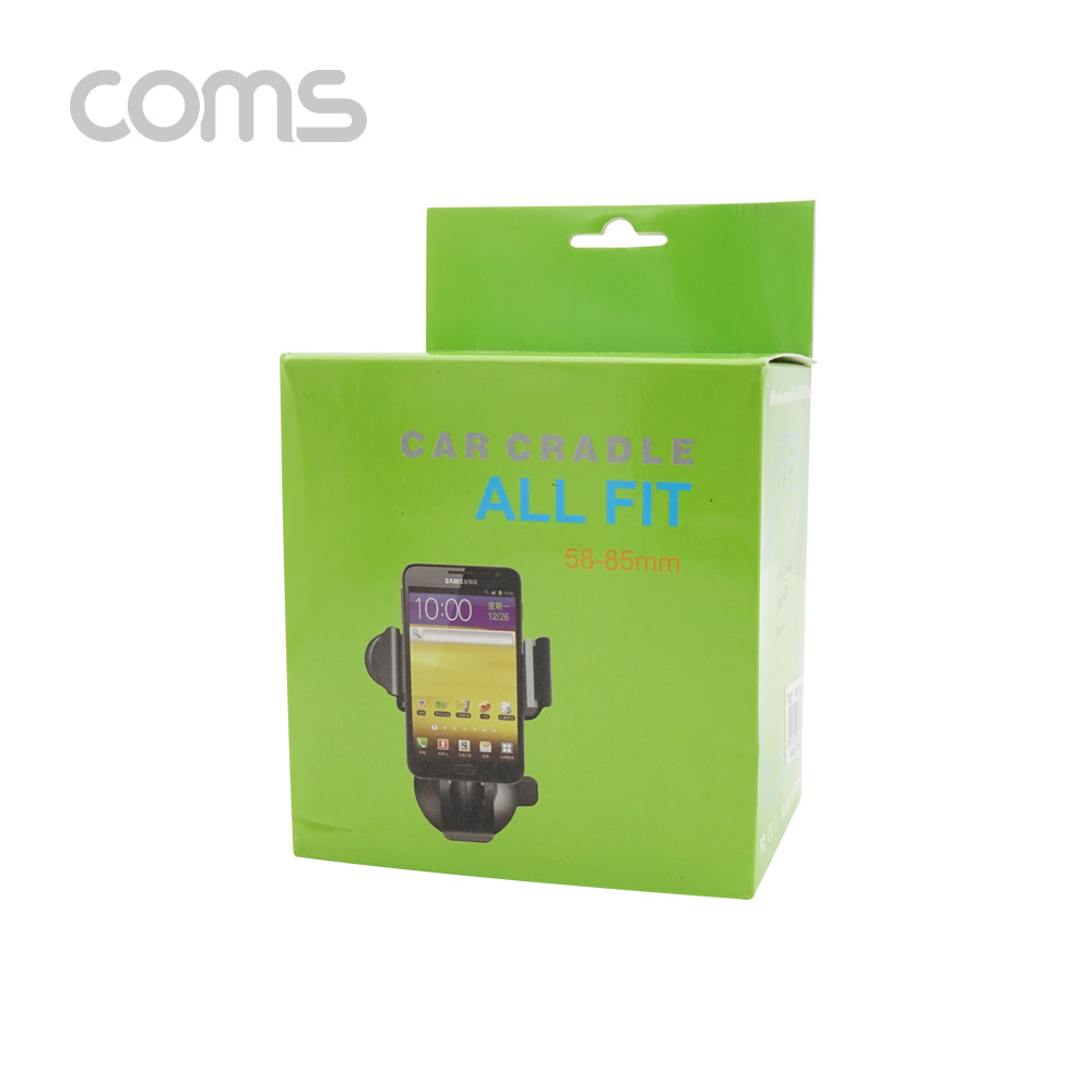 Coms 차량용 스마트폰 거치대 / 유리 흡착식