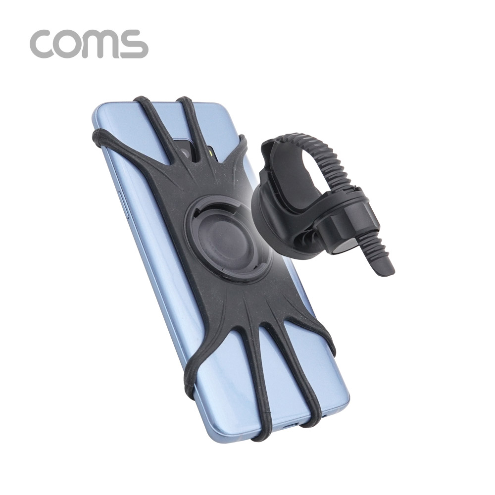 Coms 자전거 스마트폰 거치대 / 4~6.5형 / 360도 회전