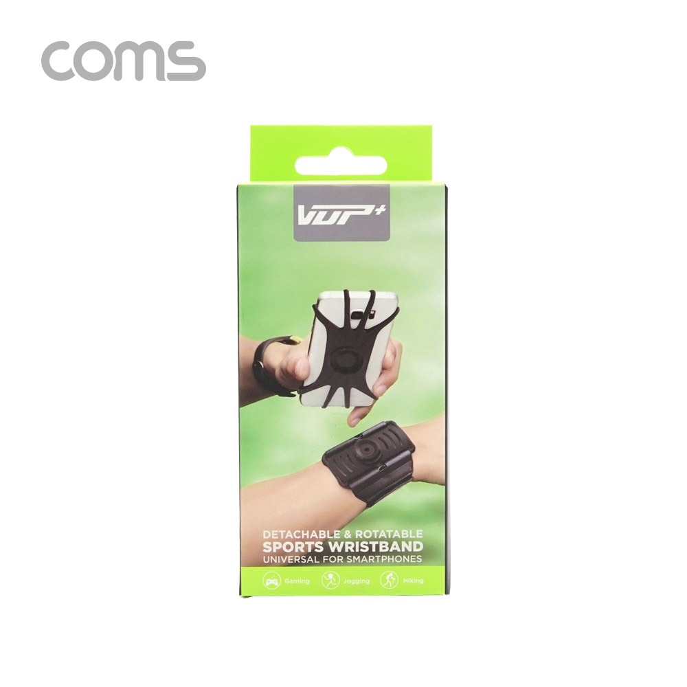 Coms 스마트폰 손목밴드 / 스포츠 레저 / 360도 회전