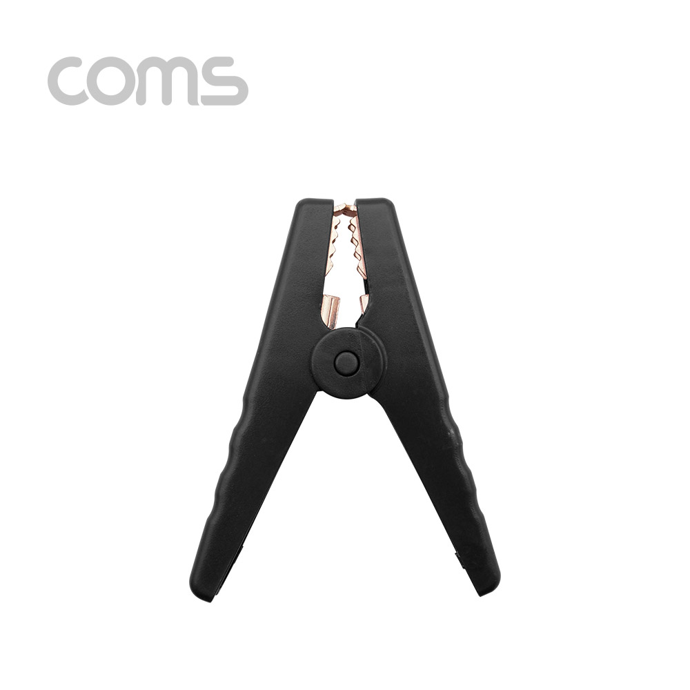 Coms 악어 클립, 흑색 (Black) - 1개