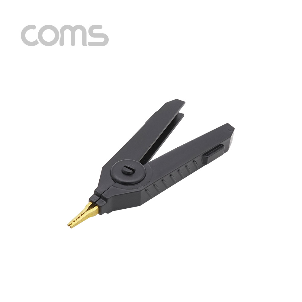 Coms 악어 클립, 흑색(Black) - 1개