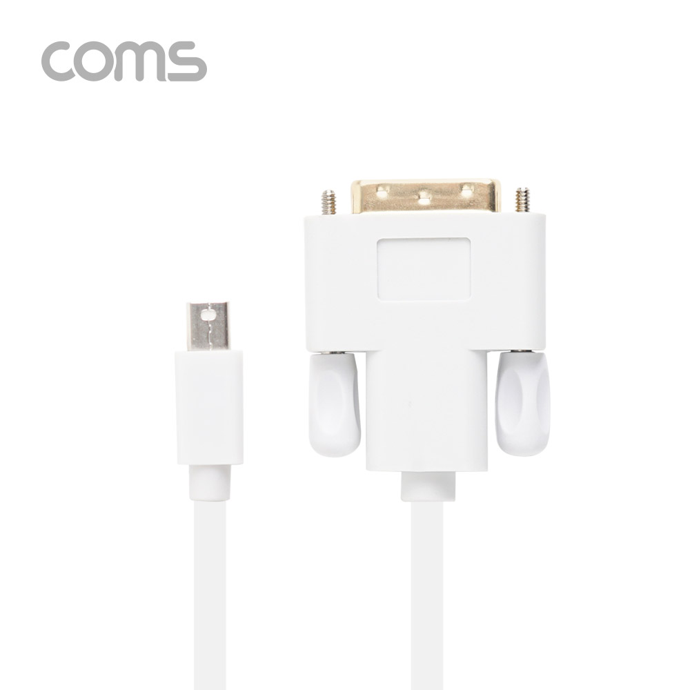Coms 디스플레이 포트(Mini) 케이블(DVI 변환) 1.8M / DP Mini