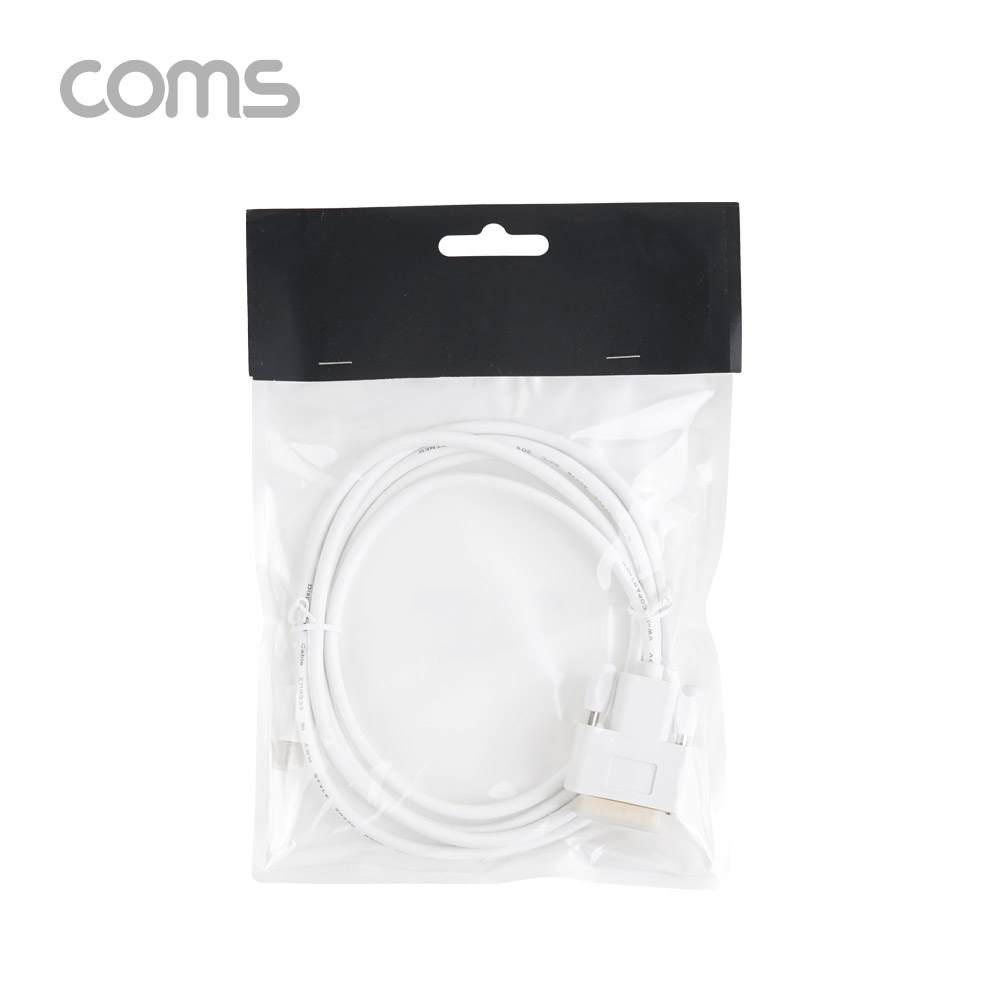 Coms 디스플레이 포트(Mini) 케이블(DVI 변환) 1.8M / DP Mini