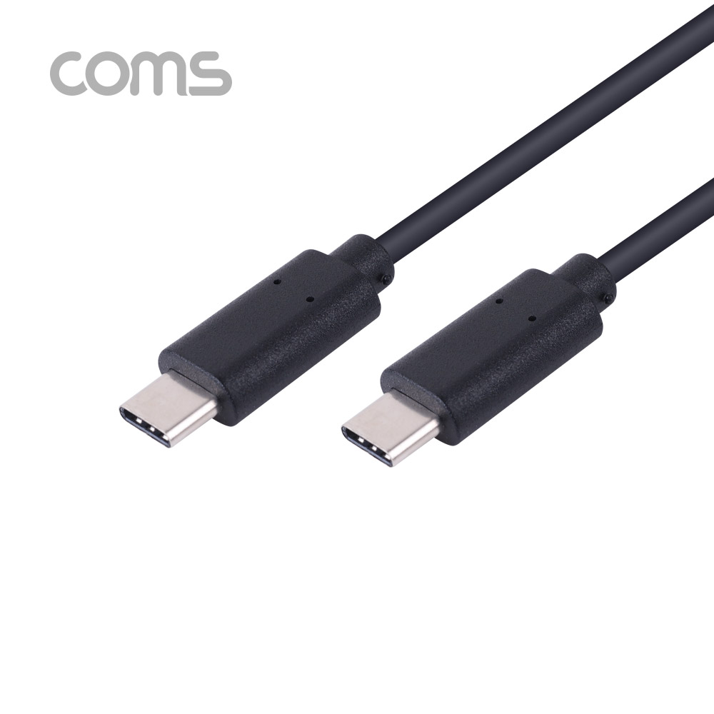 Coms USB 3.1 Type-C Gen2 케이블 C to C (M/M) / 1m