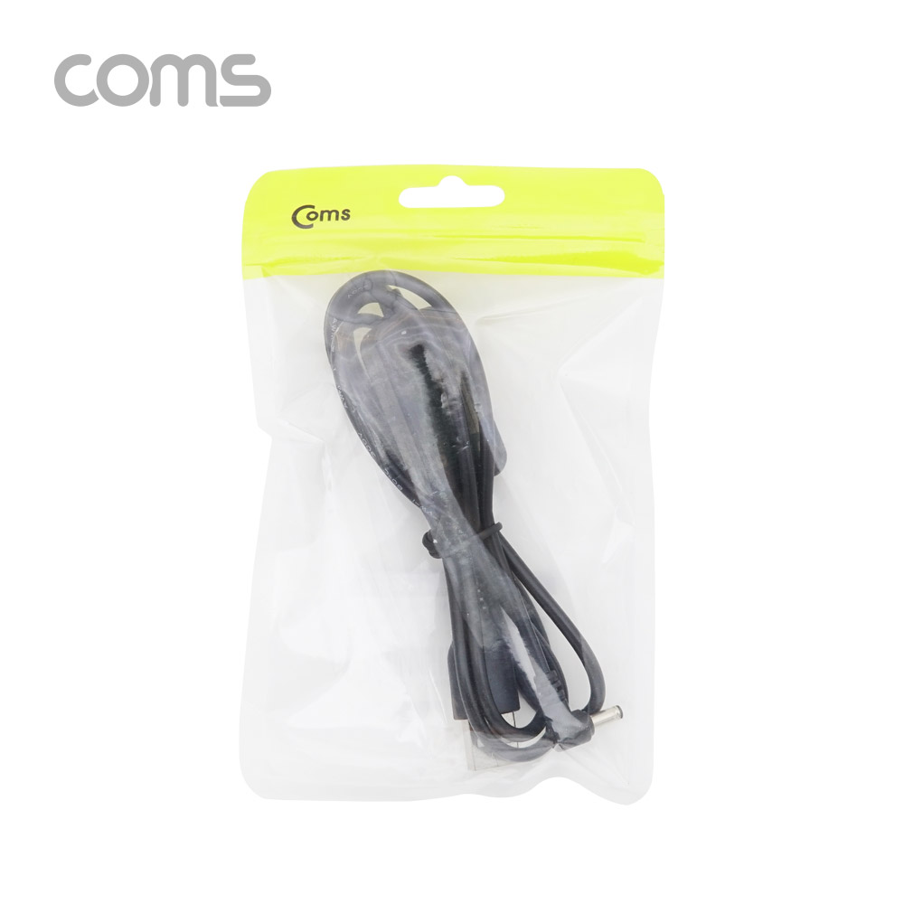 Coms USB 전원(DC 3.5) 승압 케이블 1M / 5V -> 12V 0.8A