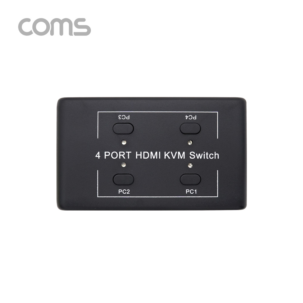 Coms 4포트 HDMI KVM 스위치(4:1)