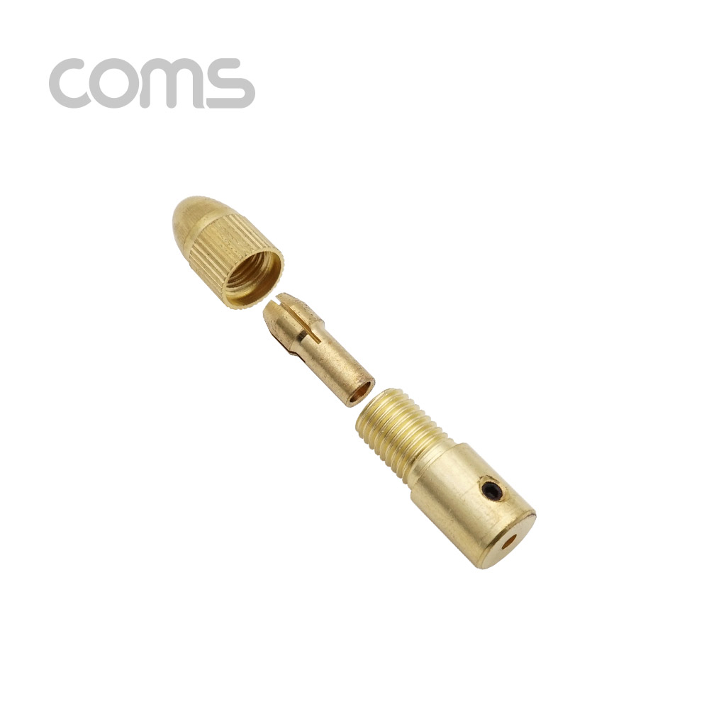 Coms 드릴날 고정 어댑터 세트 0.5/1/1.5/2.3/3mm / 콜렛 척 / 드릴 척