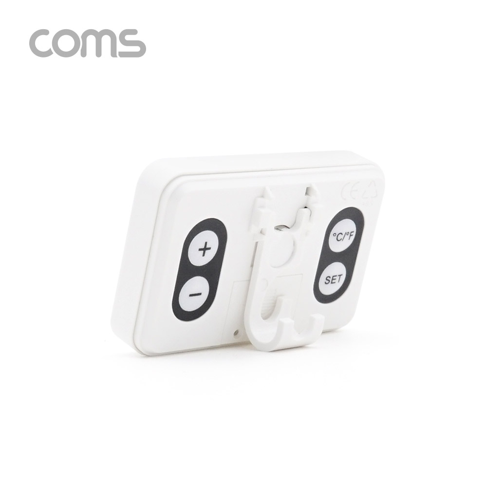 Coms 디지털 알람 온도계 / -40 ~ 70도 / 실내 / 냉장고 / 미니