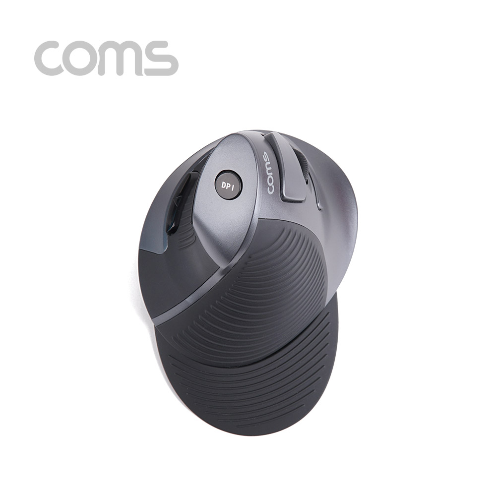 Coms 무선 버티컬 마우스 2.4Ghz, 400/800/1600/3000DPI