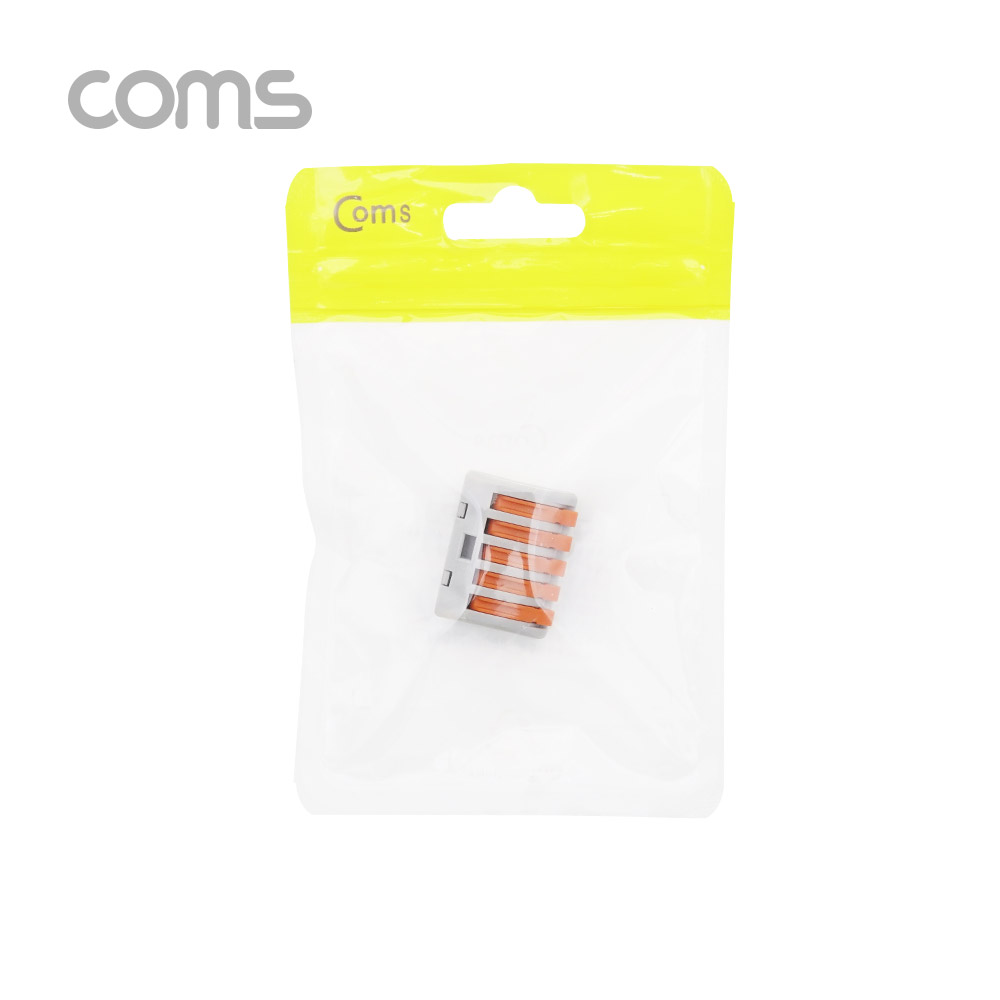 Coms 터미널 블록 5핀 / 일방향 / 와이어 커넥터 / 접속 단자 / Toolless / DC 전원 전용